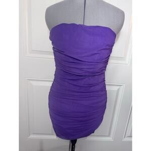 NWT Forever 21 Purple L size Mini dress